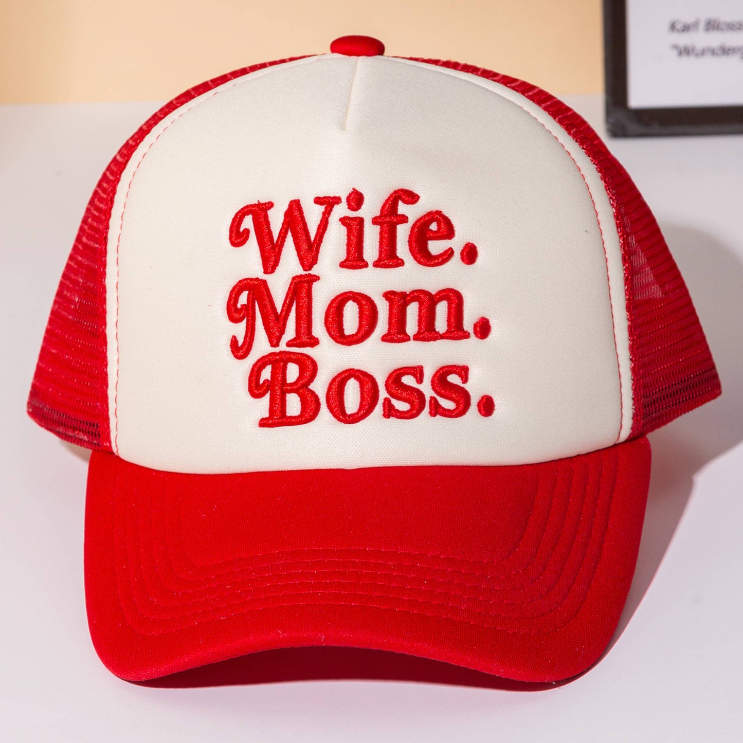 2041 Wife Mom Boss Trucker Hat