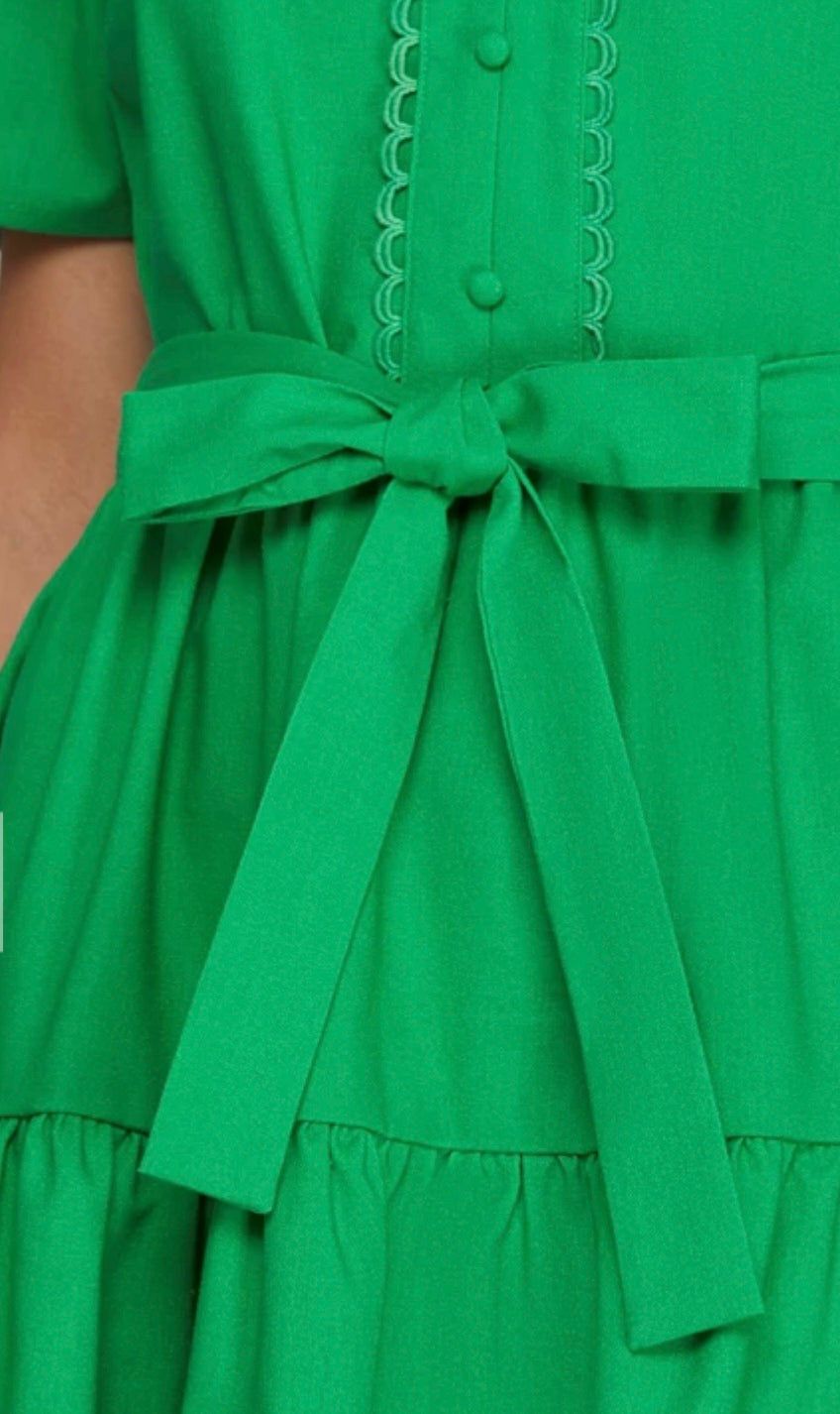 1727 Tiered Mini Dress