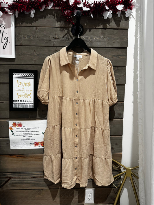 1891 Button Down Mini Dress