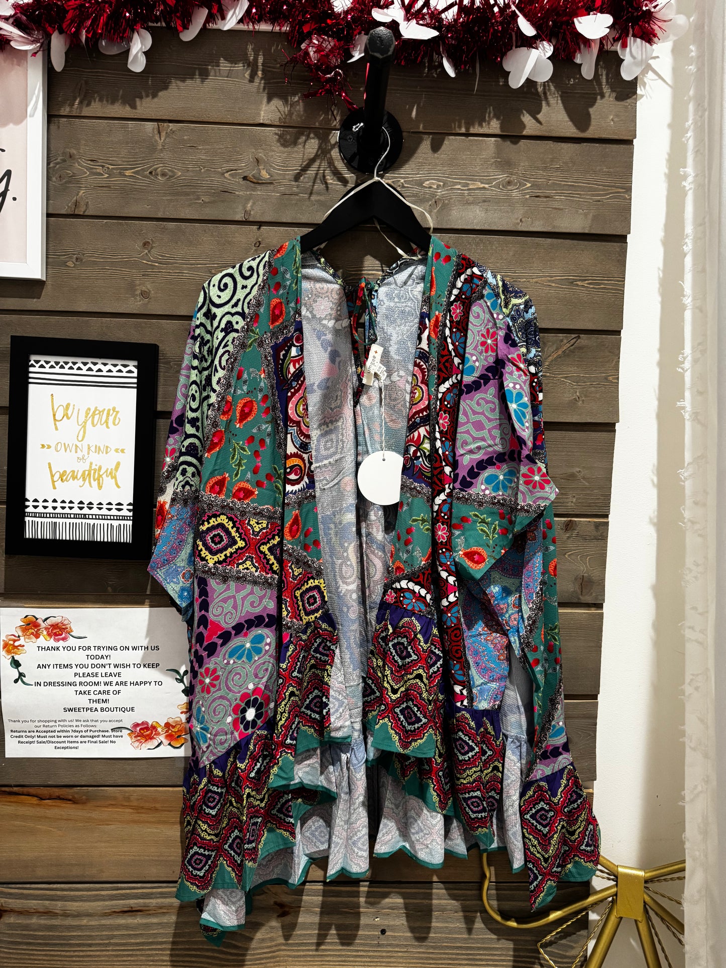 1894 Printed Shawl