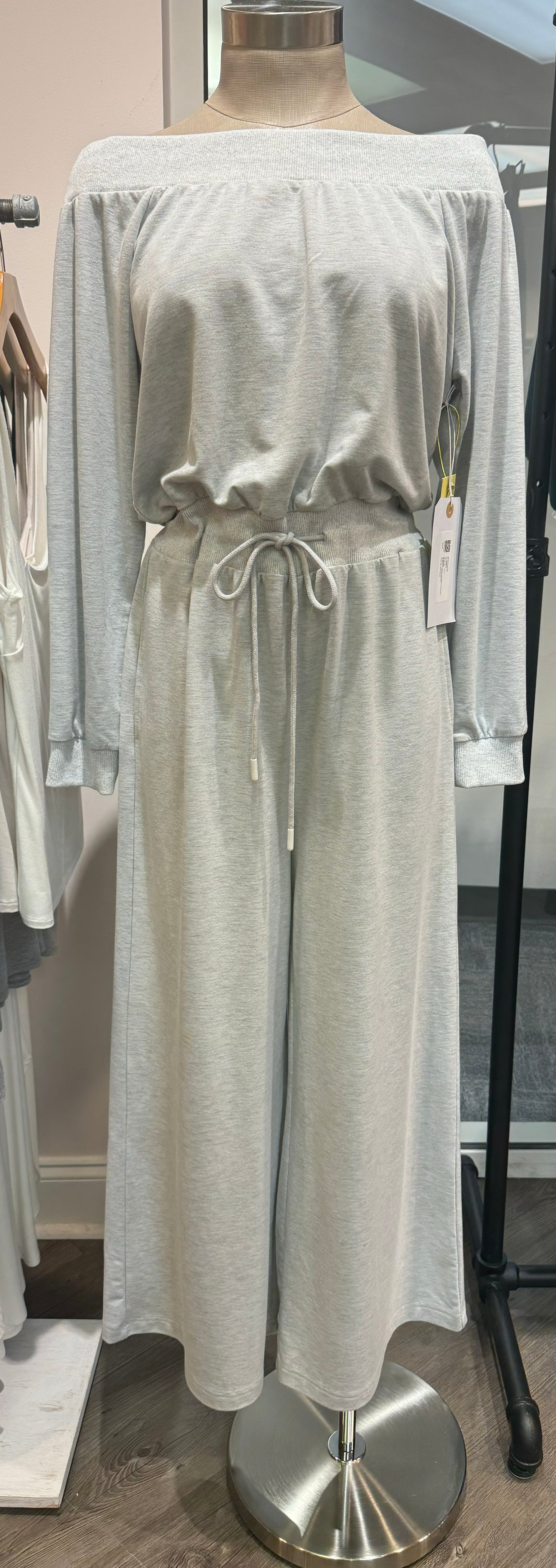 1333 Off Shoulder Jumpsuit