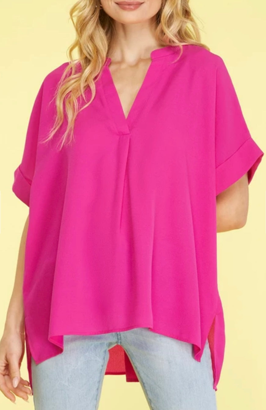 1308 Short Sleeve V-Neck Shirt