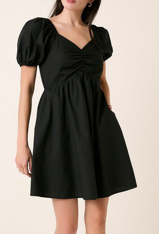 1366 Smocked Mini Dress