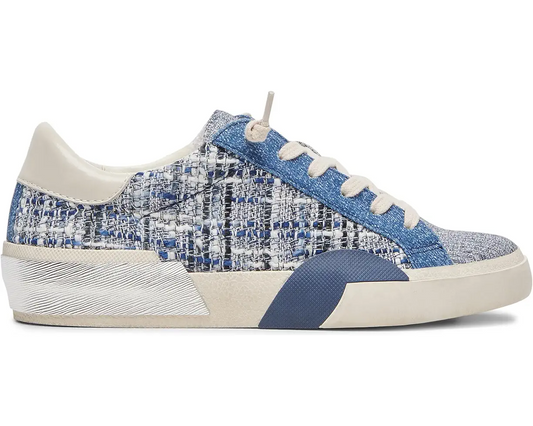 1167 Zina Navy Multi Woven Sneaker