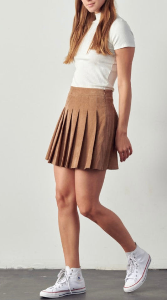 1510 Corduroy Tennis Skort