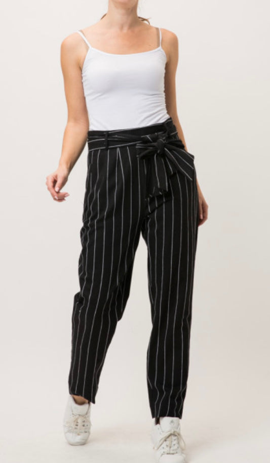 1511 Stripe Linen Pant