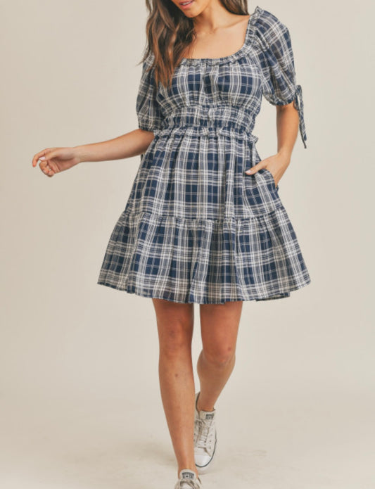 1513 Ruffle Mini Dress