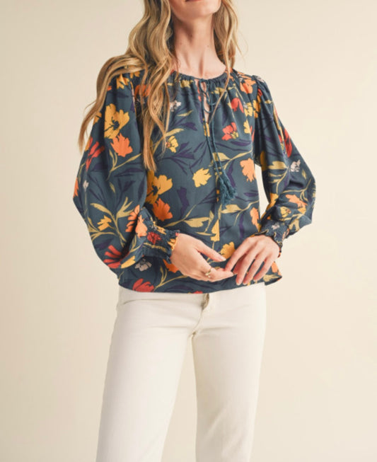 1517 Printed Blouse
