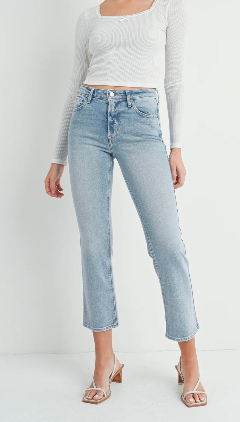 1604 JBD Slim Cropped Bootcut Jean