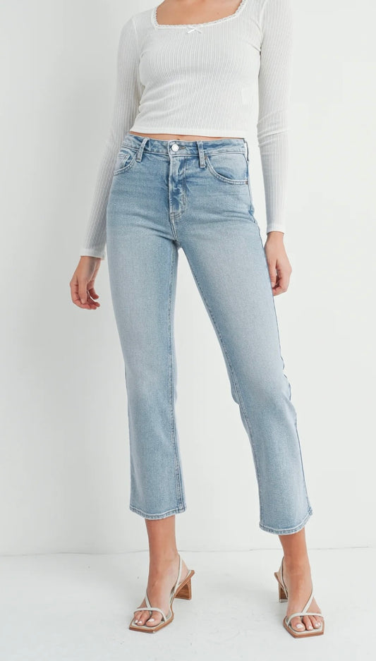 1604 JBD Slim Cropped Bootcut Jean