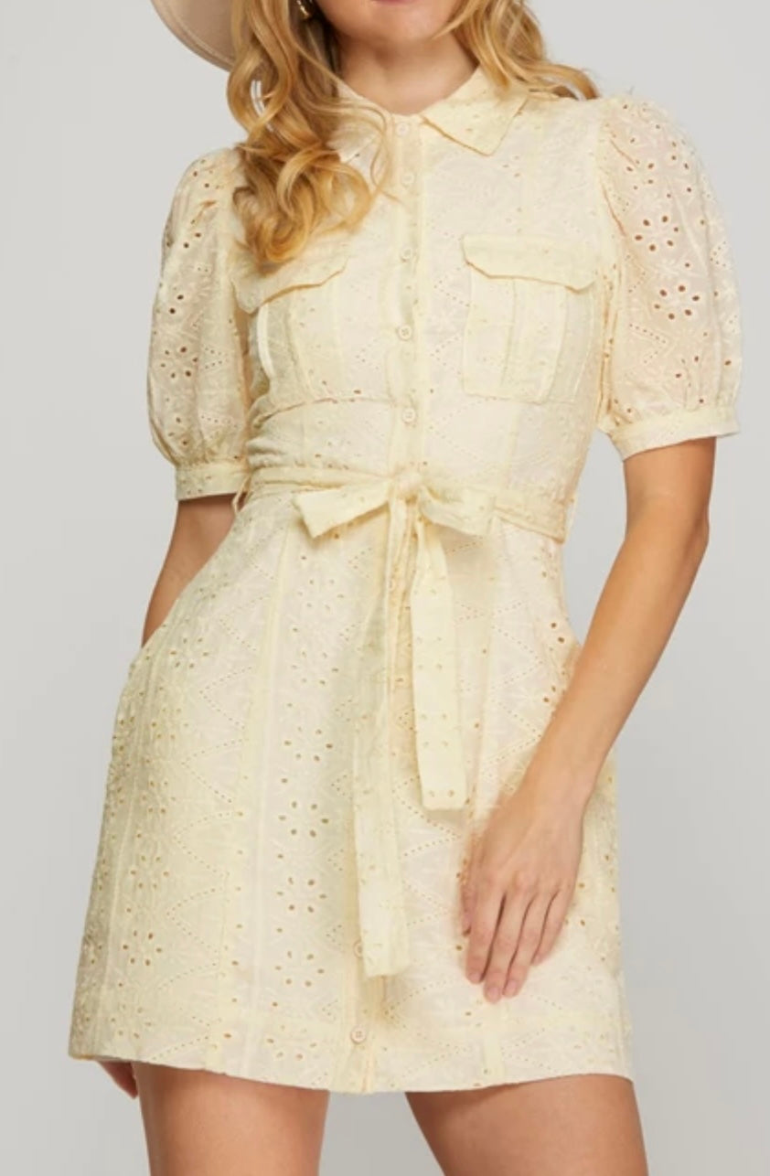 1634 Eyelet Dress