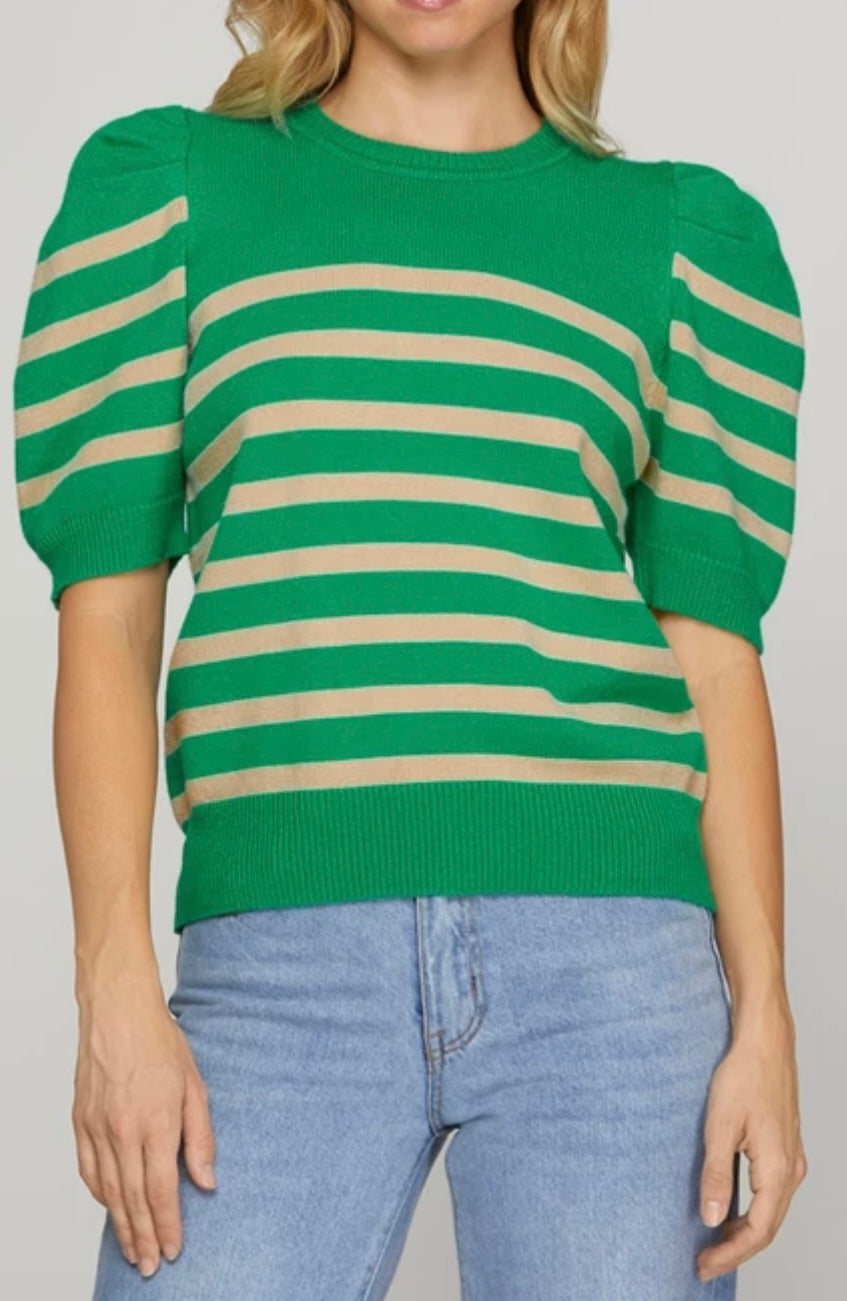 1635 Striped Top