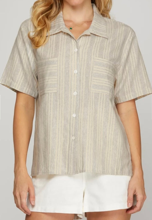 1639 Striped Top