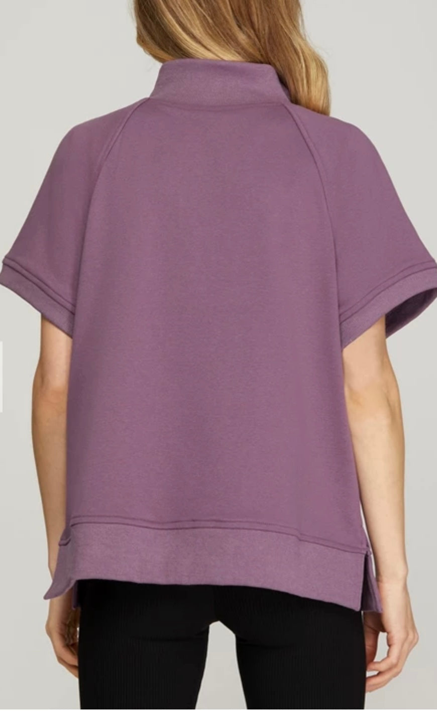 1627 Half Zip Top