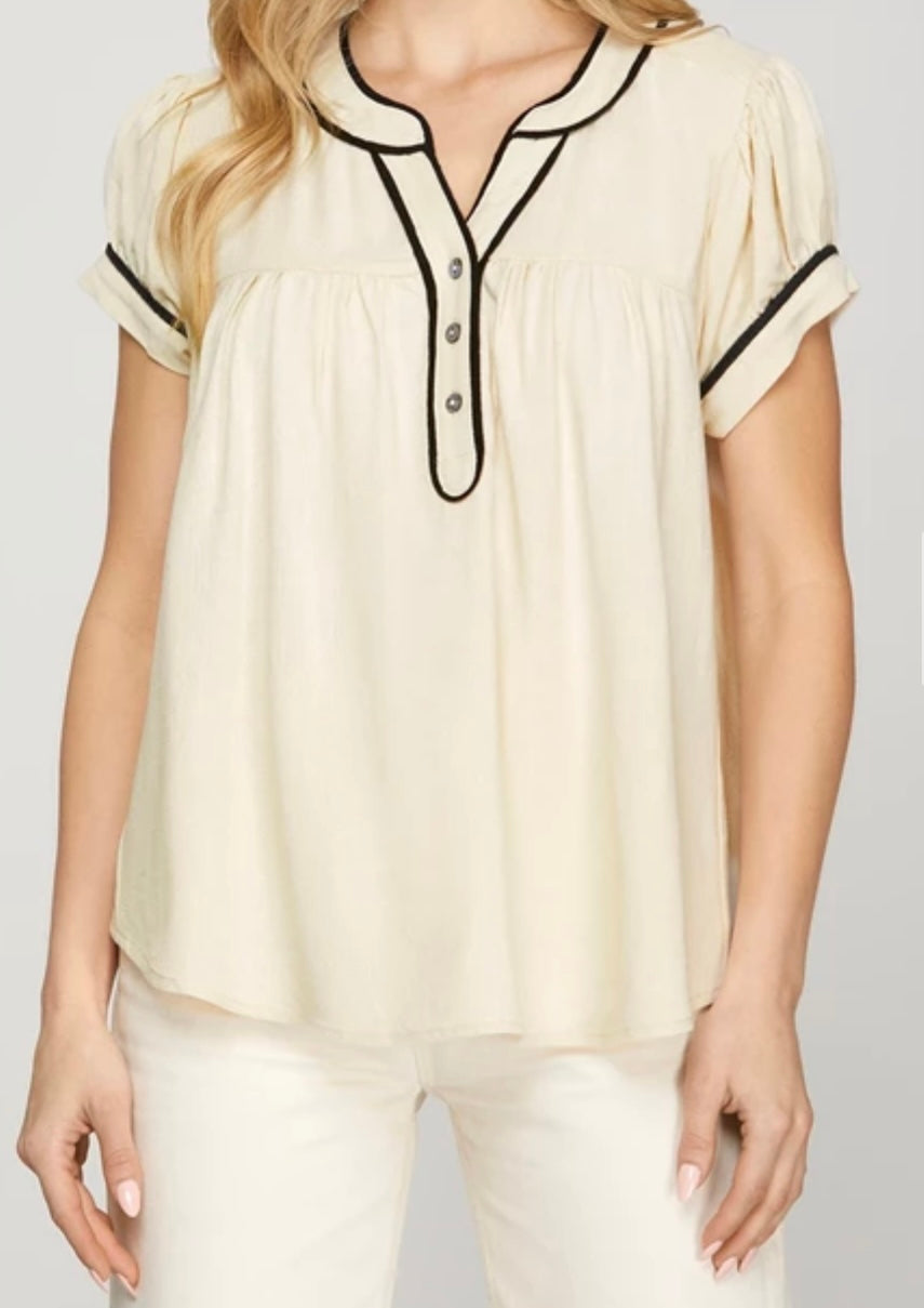 1648 Short Sleeve Top