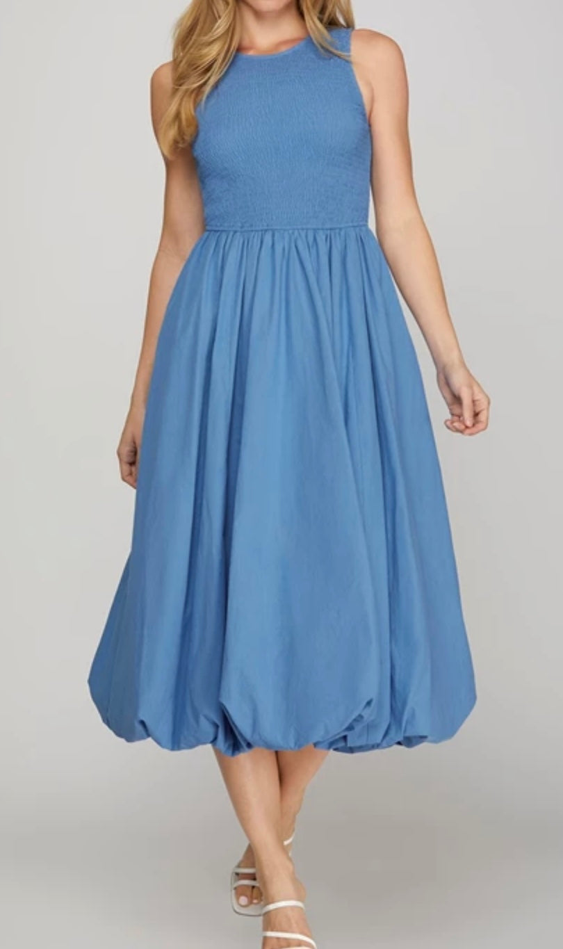 1652 Midi Bubble Dress