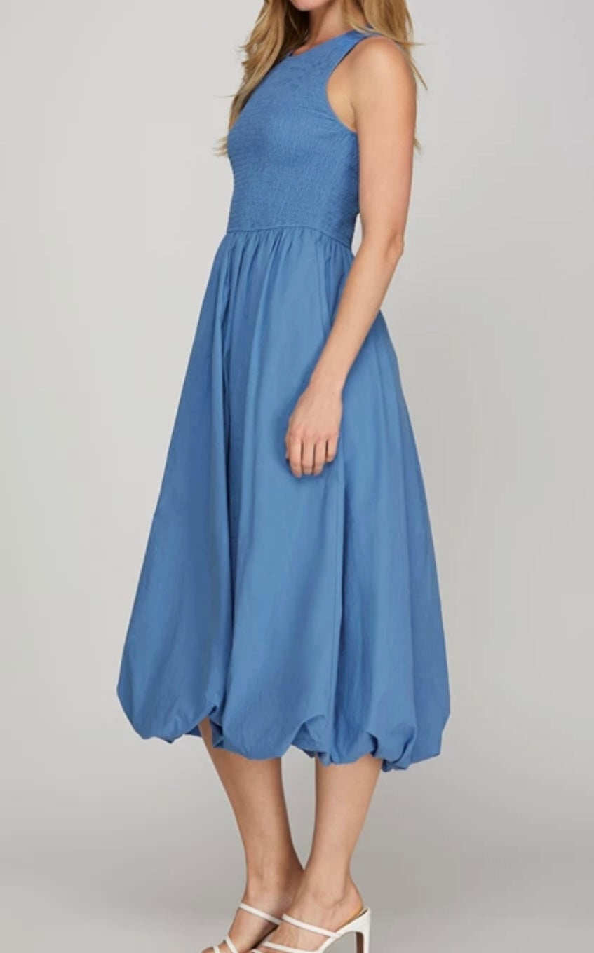 1652 Midi Bubble Dress
