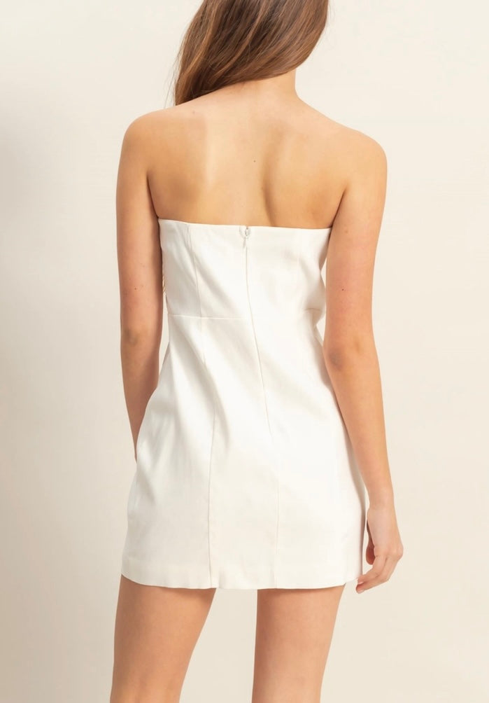 1685 Strapless Mini Dress