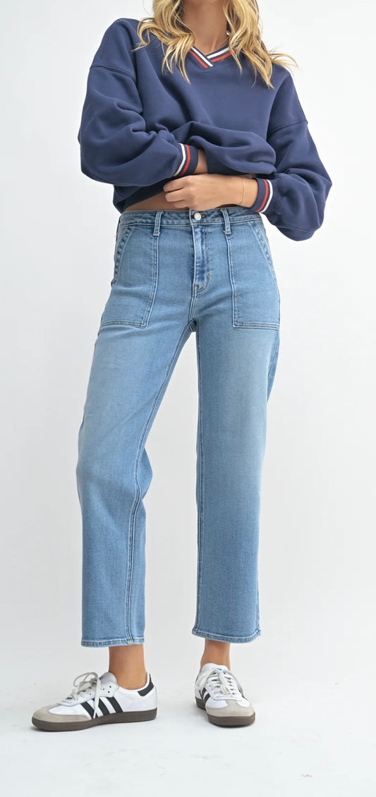 1605 JBD Utility Pocket Straight Jean