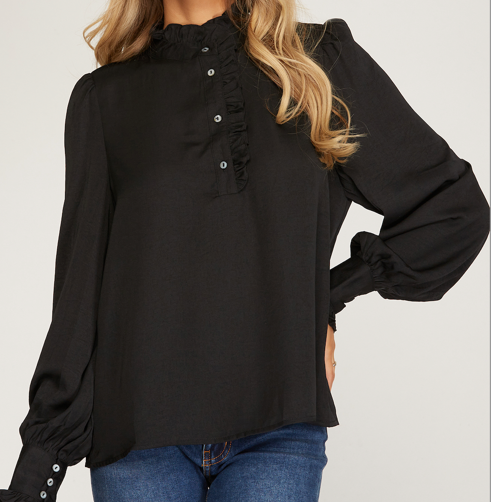 1732 Satin Blouse