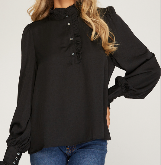 1732 Satin Blouse