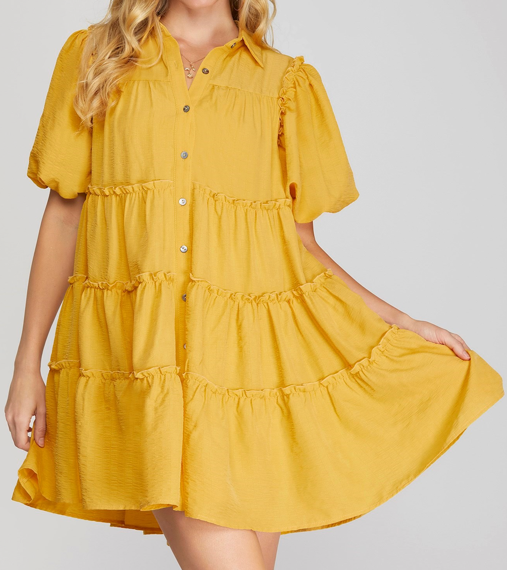 1740 Button Down Dress