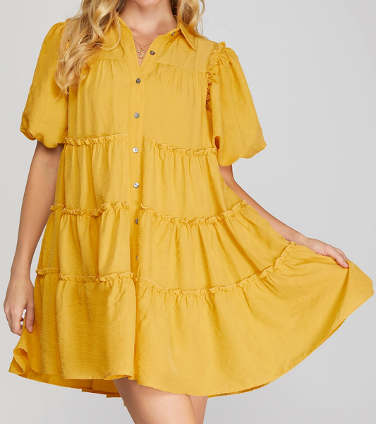 1740 Button Down Dress