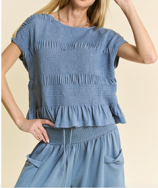 1820 Smocked Top
