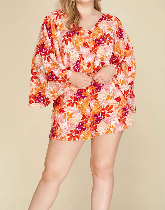 1877 Floral Romper