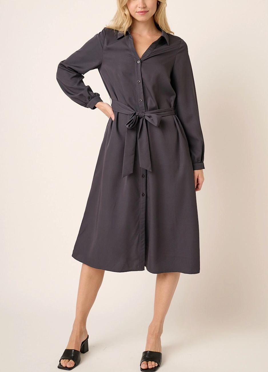 1900 Midi Shirt Dress
