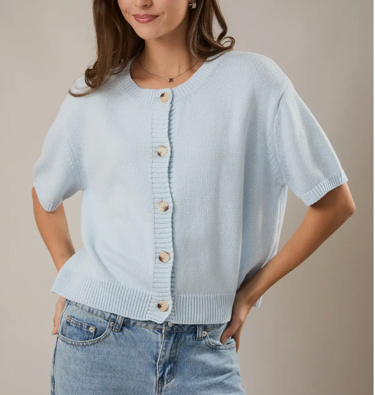 1912 Short Sleeve Cardigan