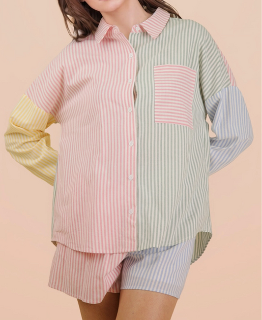 1906 Stripe Color Block Set