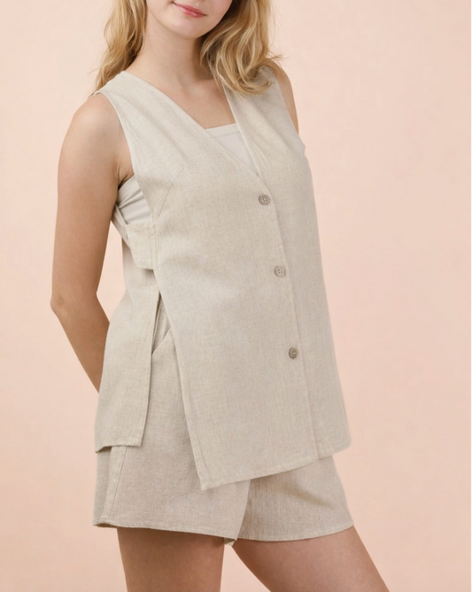 2069 Linen Shorts