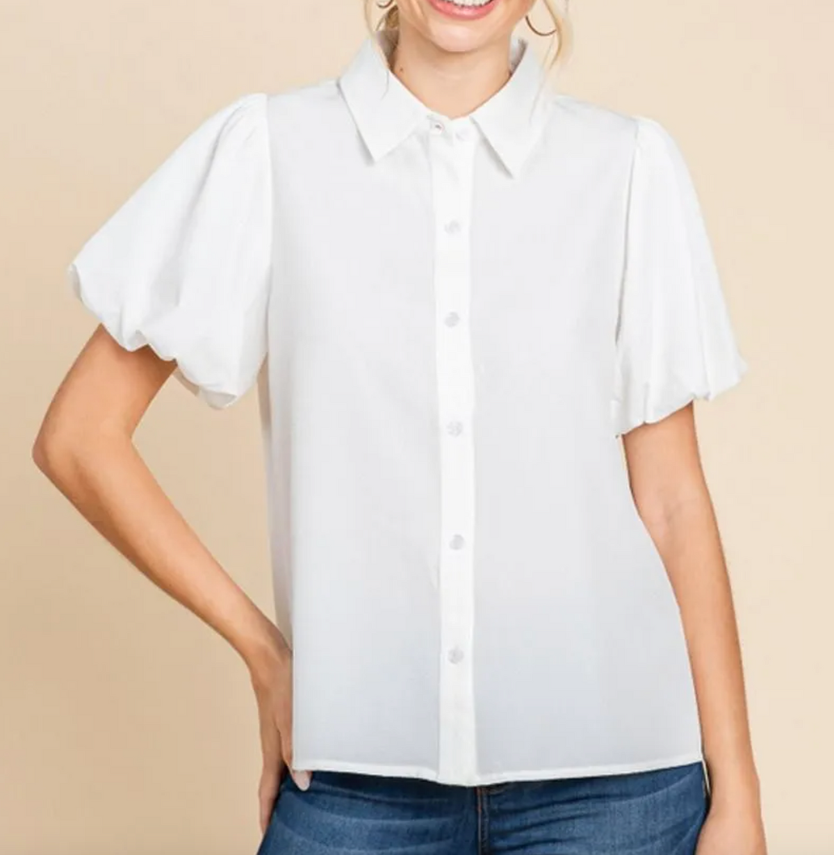 2150 Puff Sleeve Blouse