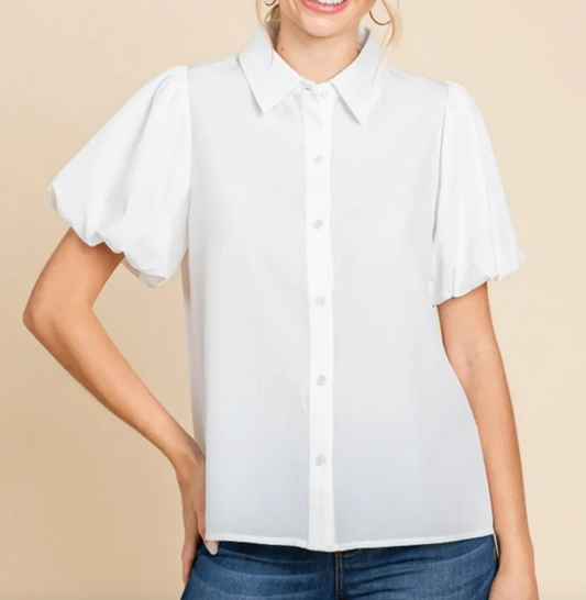 2150 Puff Sleeve Blouse