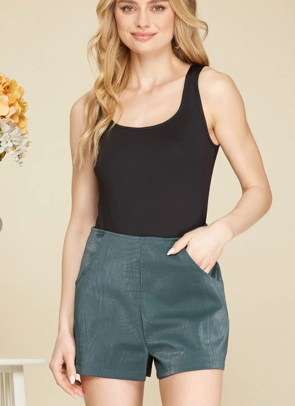 2158 Sleeveless Black Bodysuit