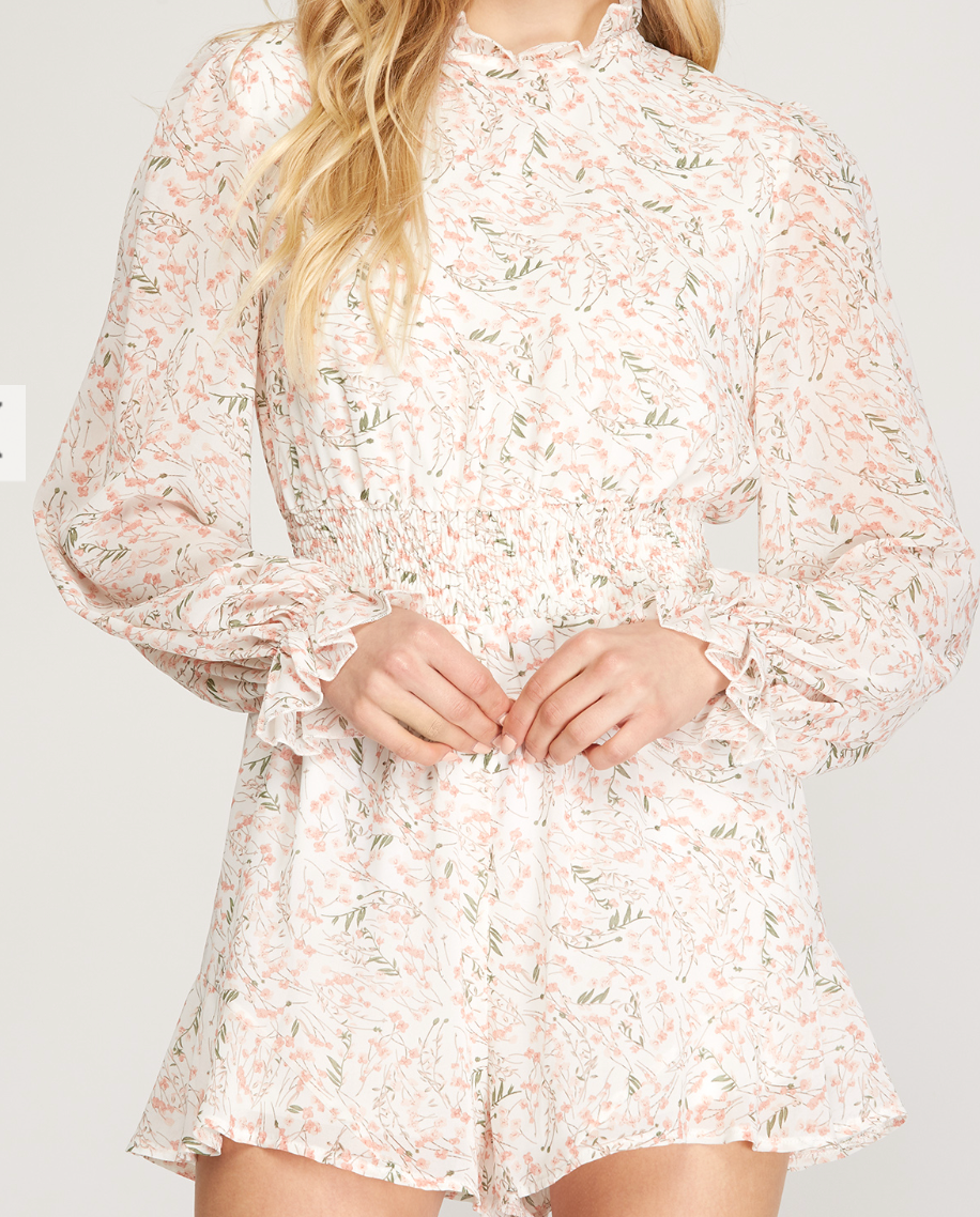 1733 Long Sleeve Romper