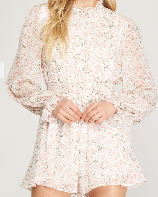 1733 Long Sleeve Romper