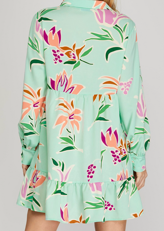 1739 Long Sleeve Dress