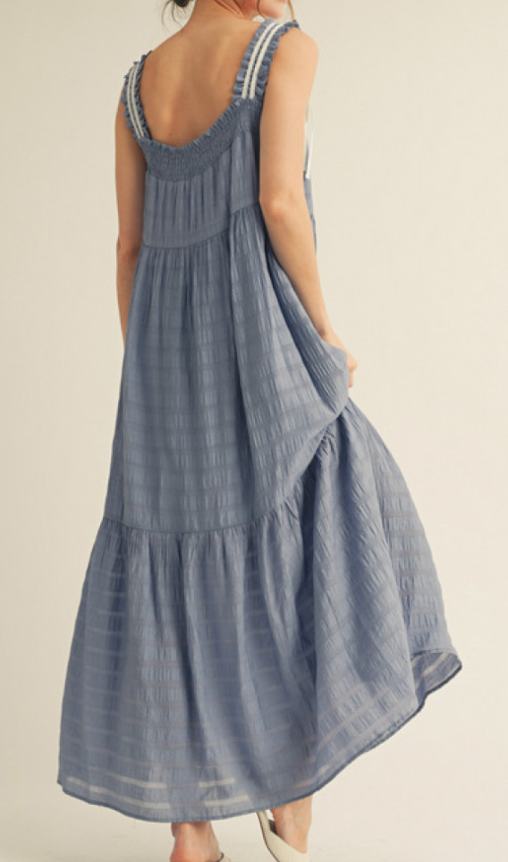 1751 Denim Maxi Dress
