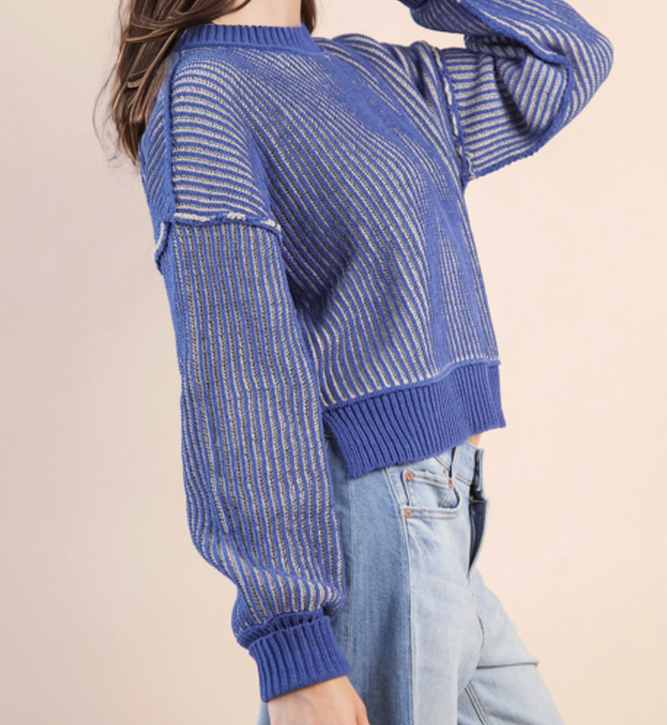 1787 Two Tone Sweater