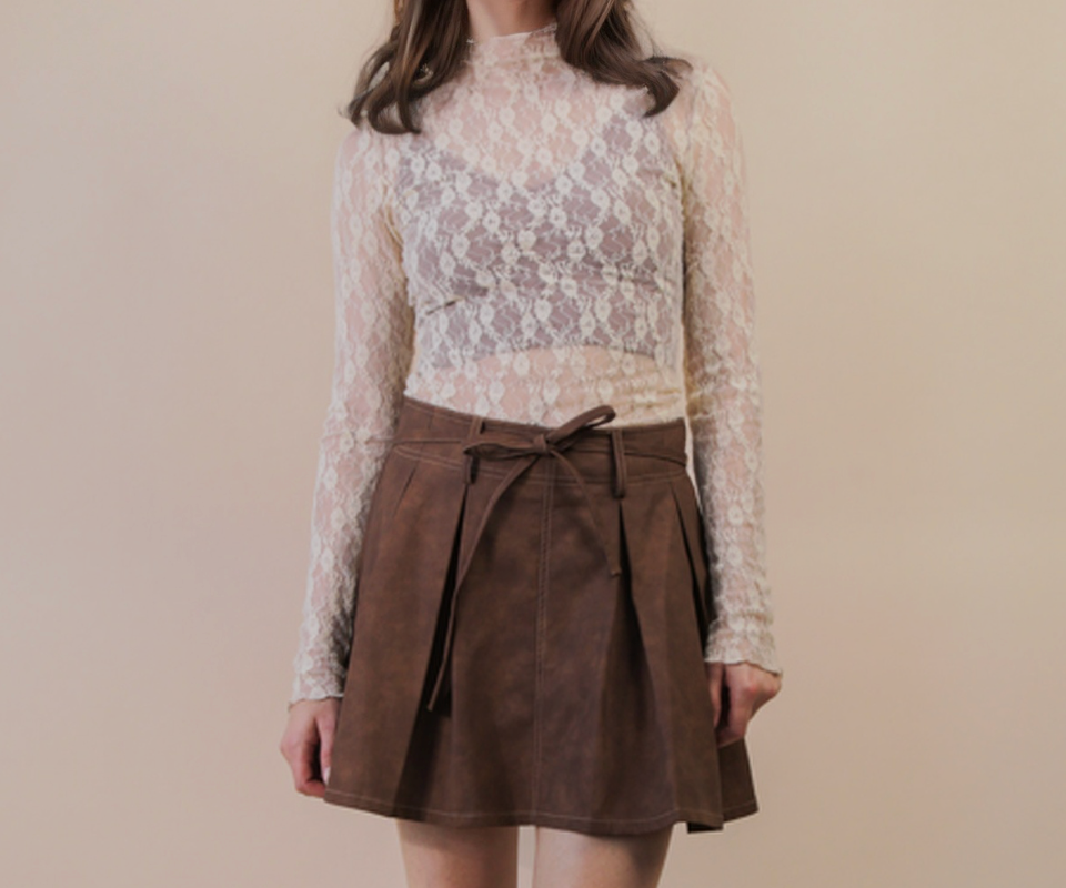 1790 Sheer Lace Top