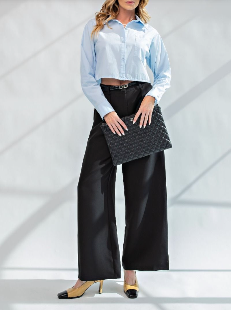 1841 Poplin Cropped Shirt