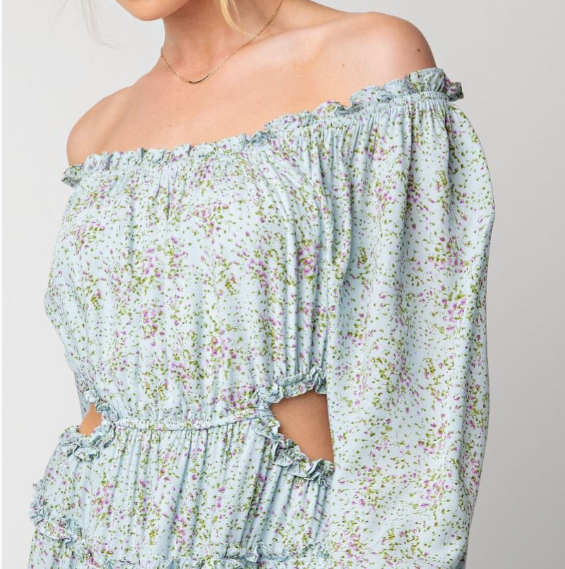 1837 Floral Mini Dress