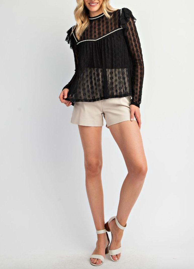 1850 Allover Lace Top