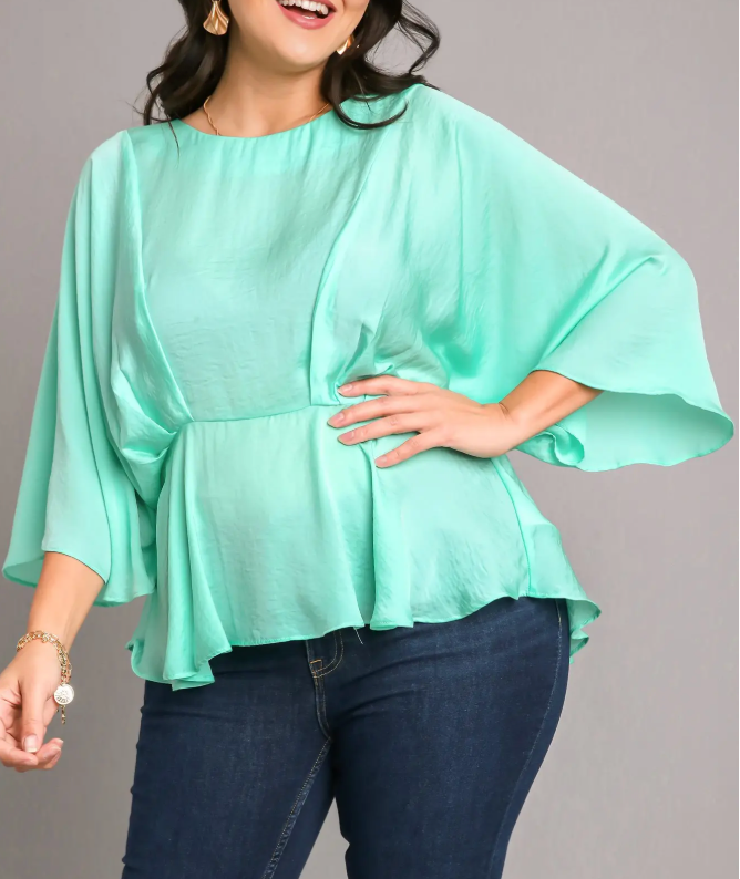 1885 Satin Blouse