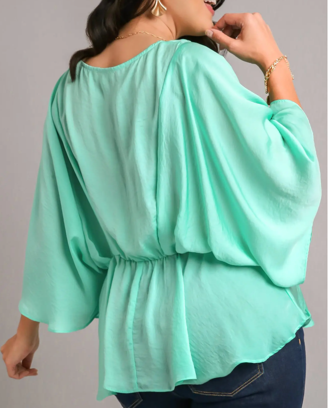 1885 Satin Blouse