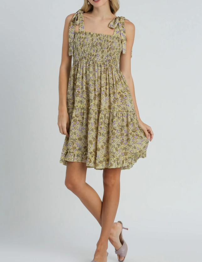 1883 Floral Mini Dress