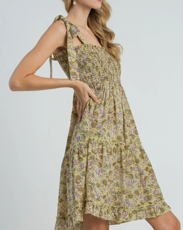 1883 Floral Mini Dress