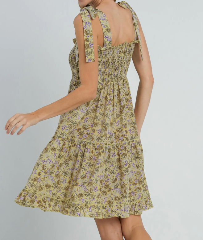 1883 Floral Mini Dress